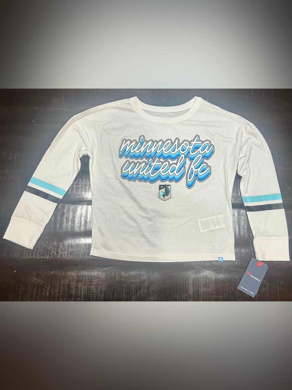 Minnesota United FC Women’s Long Sleeve Shirt White S
